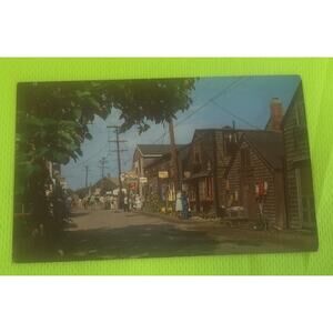 Postcard - Entrance To Bearskin Neck,‎ Rockport, MA. Unposted